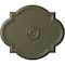 Ekena Millwork Waltz Ceiling Medallion (Fits Canopies up to 5 1/4"), 24"W x 20 1/2"H x 1 1/8"P, Painted Turtle CM24WAPTF - alternate 1